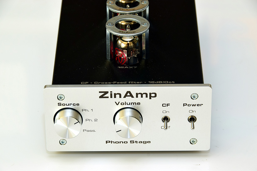 Zinamp valve phono stage MM/MC edition