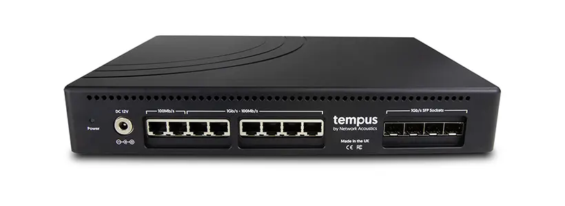 tempus: the heart of networked entertainment 2 Network Acoustics tempus ethernet switch
