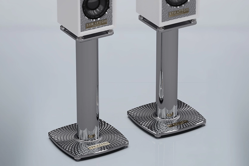 Stratton Acoustics shiny compact Element 6 & 8 speakers 3 Stratton Acoustics Element 6 and Element 8 speakers