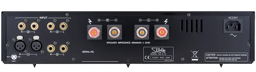 Soulnote A-1 amp: design based on hearing 5 Soulnote A-1 amplifier review https://the-ear.net