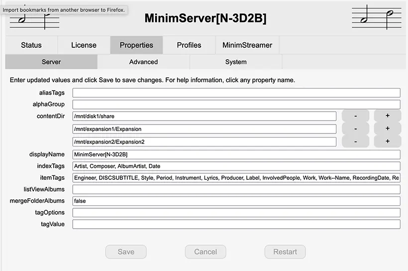 Minimserver, a new take on server software 3 Minimserver, a new take on server software https://the-ear.net