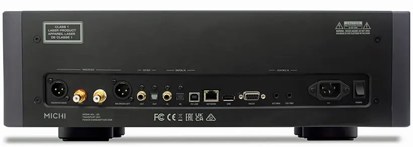 Rotel Michi Q5; 20 plus kilos of heroic bloody mindedness 4 Rotel Michi Q5 CD transport and DAC review https://the-ear.net