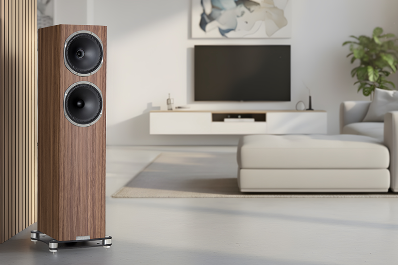 Fyne F500SP gets real 3 Fyne F500SP series in real wood veneer