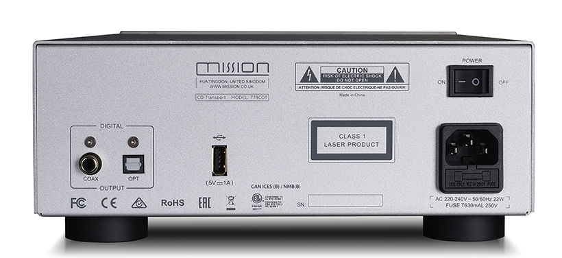 Mission 778CDT CD transport to match 778X amp 2 Mission 778CDT CD transport