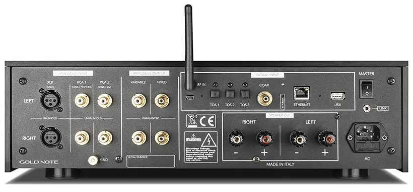 Gold Note IS-1000 MkII Deluxe an amp with style and substance 4 Gold Note IS-1000 MkII Deluxe streaming amplifier https://the-ear.net