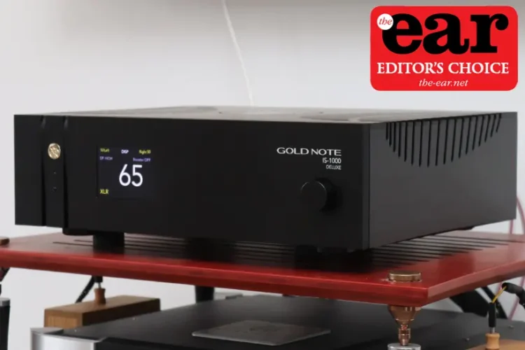 Gold Note IS-1000 MkII Deluxe streaming amplifier https://the-ear.net