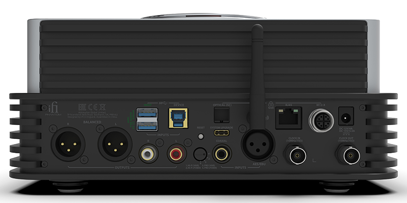 iFi iDSD Phantom, all this and great sound too 5 iFi iDSD Phantom DAC streamer headphone amp review https://the-ear.net