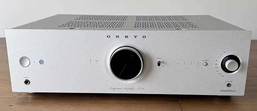 Onkyo A-50 jack of all trades, master of most 3 Onkyo A-50 streaming amplifier review https://the-ear.net