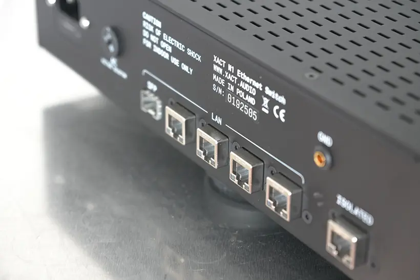 Xact N1 network switch review https://the-ear.net