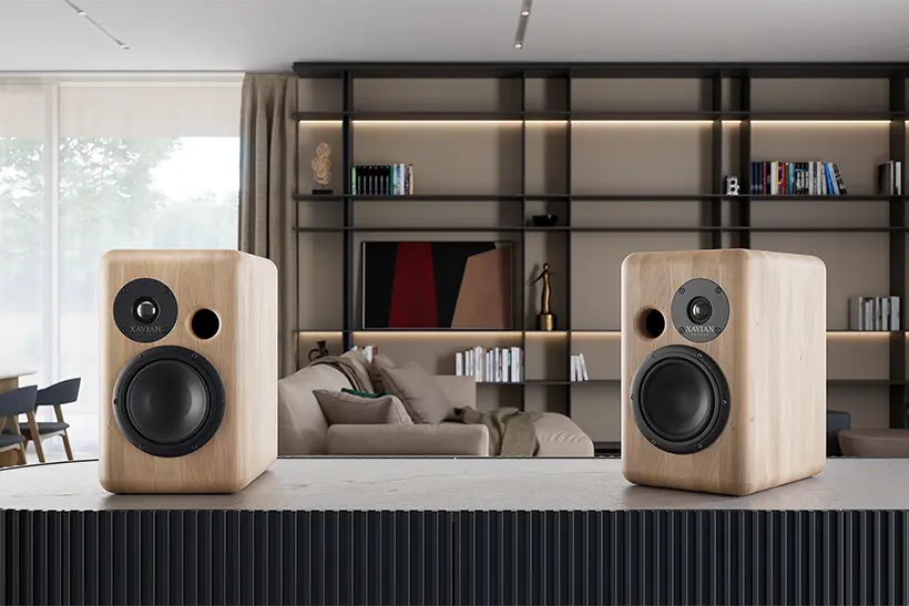 Xavian Unica solid oak speakers deliver solid value 5 Xavian Unica speaker review https://the-ear.net