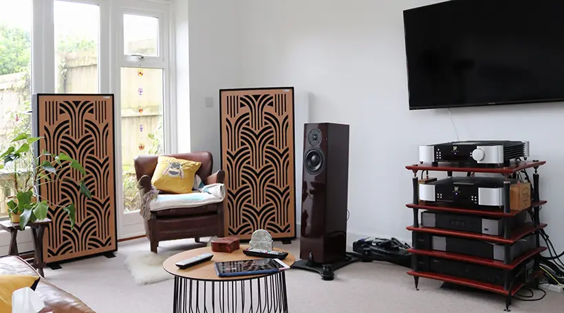 GIK Amplitude room optimisation for real 5 GIK Amplitude Acoustic Treatment Panel review https://the-ear.net