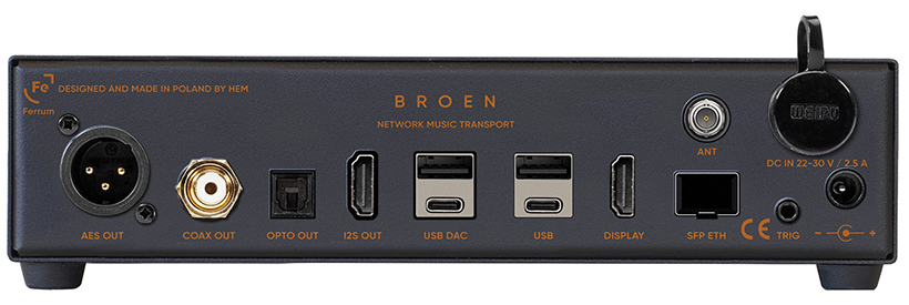 Ferrum Broen Volumio powered streamer 2 Ferrum Broen network streamer
