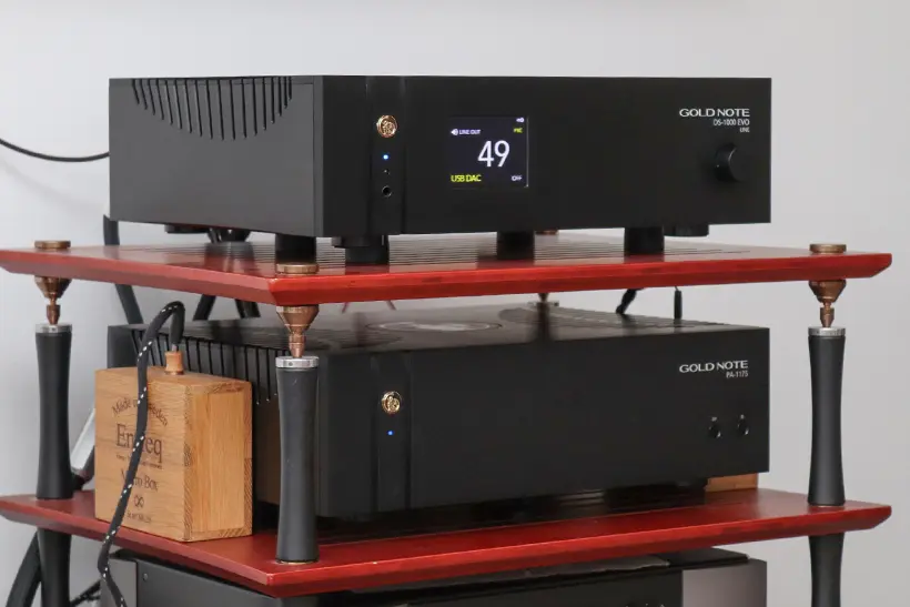Gold Note DS-1000 Evo Line & PA-1175 MkII: finesse & power 11 Gold Note DS-1000 Evo Line streaming DAC/preamp & PA-1175 MkII power amplifier review https://the-ear.net